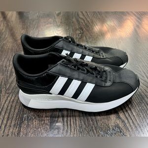 Adidas SL Andridge black womens retro style running sneakers 6.5